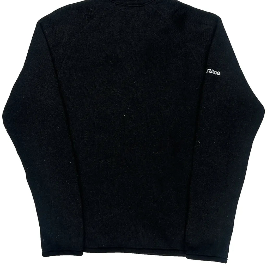 Patagonia Fleece Jacket - XS Black Polyester