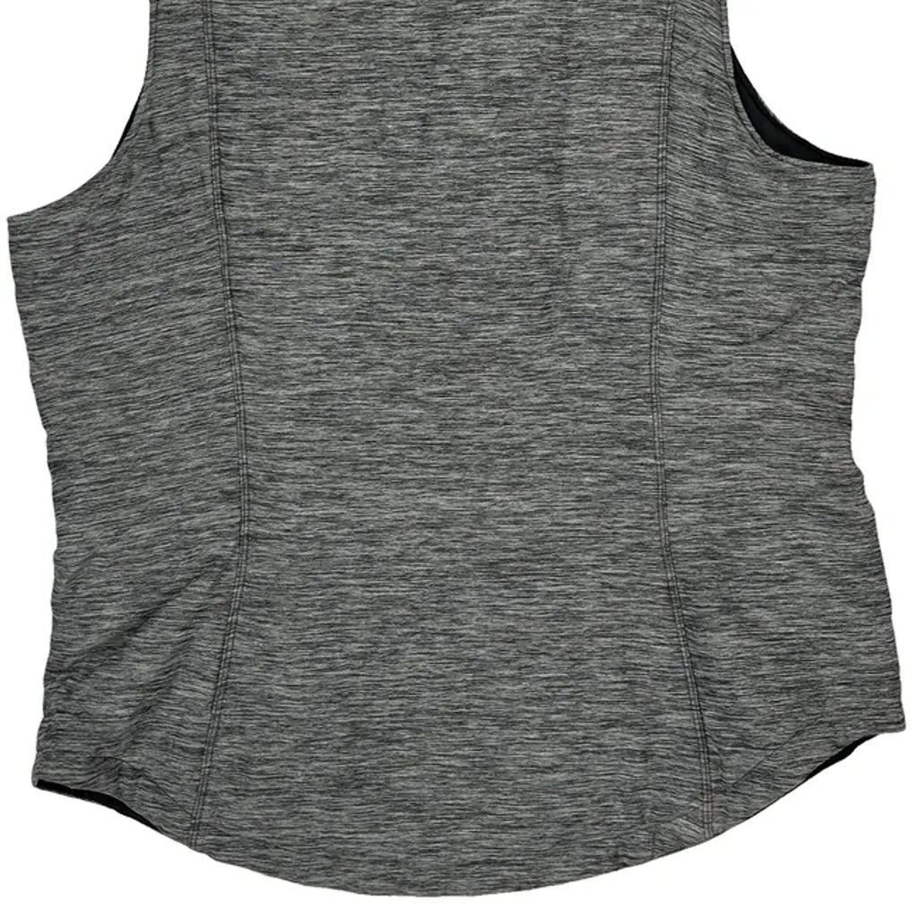 The North Face Vest - Large Gray Polyester