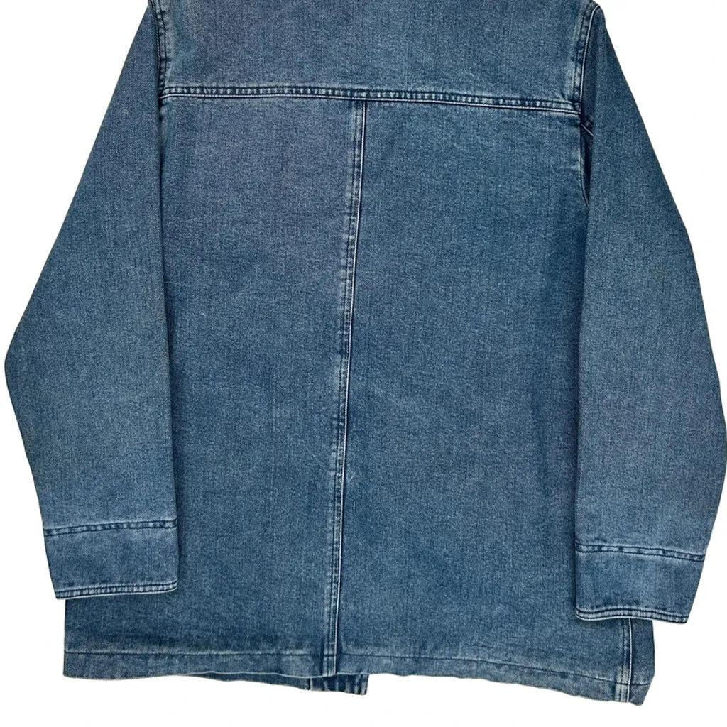 Ralph Lauren Collared Denim Jacket - Medium Blue Denim