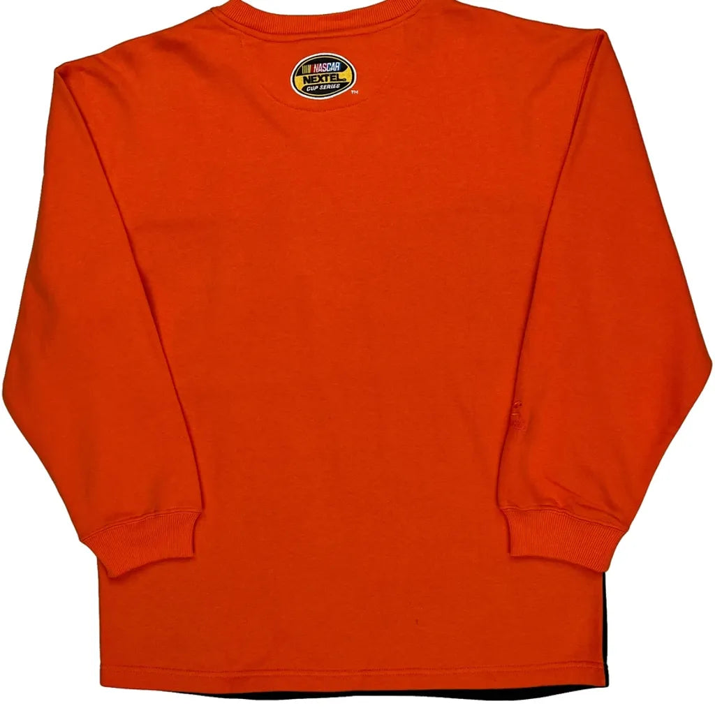 The Home Depot Racing Chase Authentics Nascar Long Sleeve T-Shirt - Large Orange Cotton