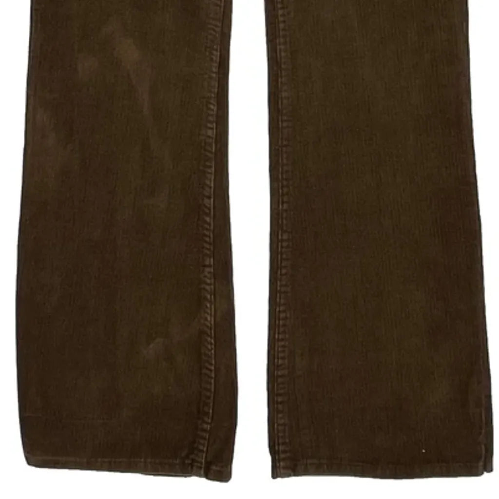 Levis Boot Cut Cord Pants - 28″ Waist Brown Corduroy