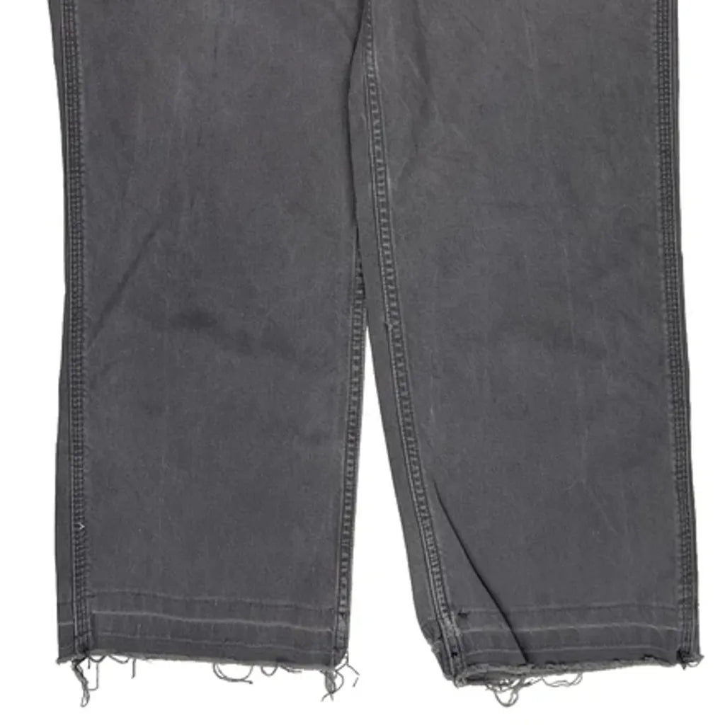 Lee Carpenter Pants - 29W 31L Gray Cotton
