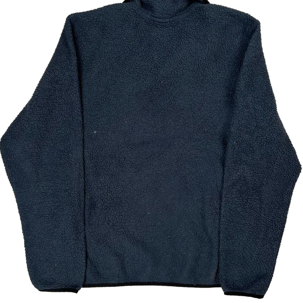 The North Face Fleece - Large Blue Polyester