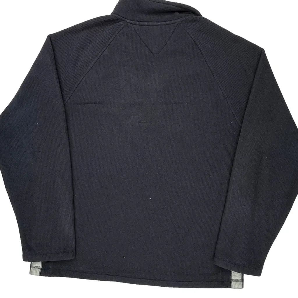 Tommy Hilfiger 1/4 Zip - Large Navy Cotton