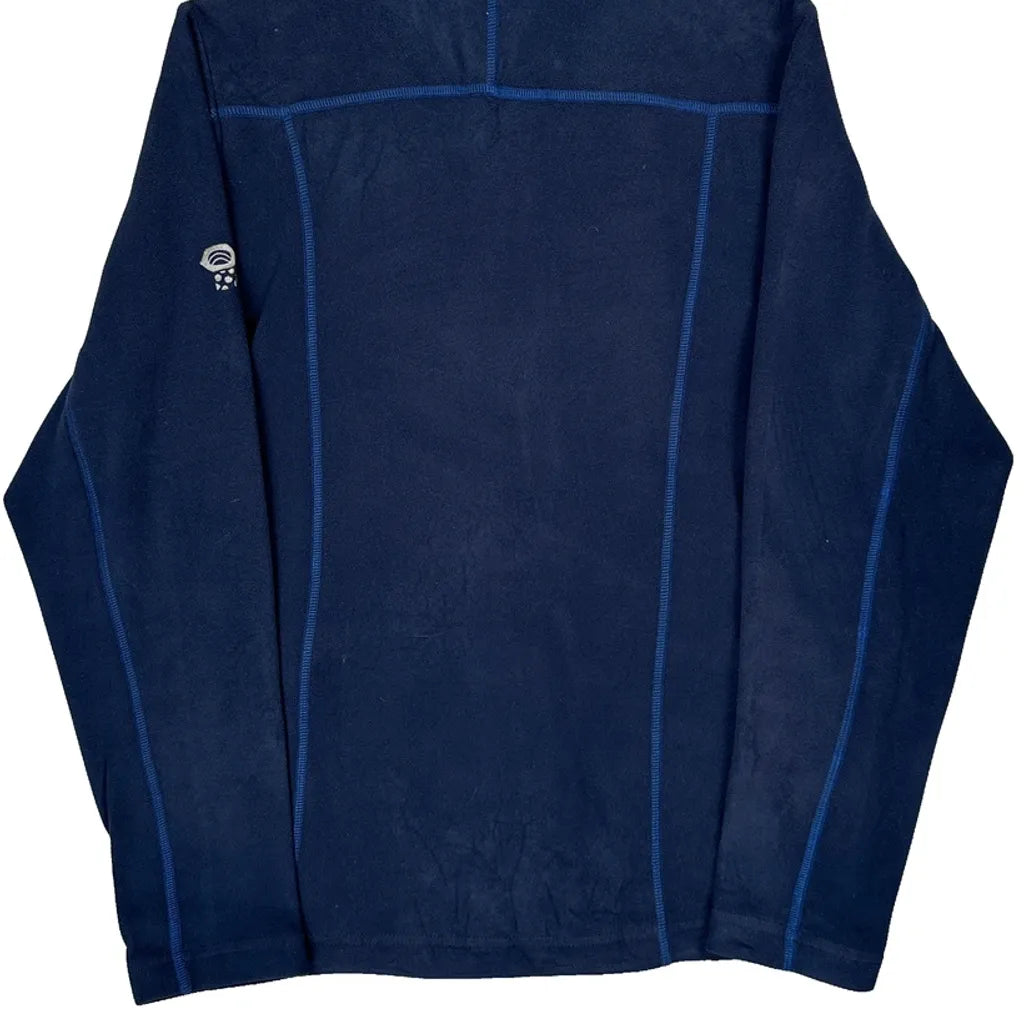 Mountain Hard Wear Fleece Jacket - Small Blue Polyester