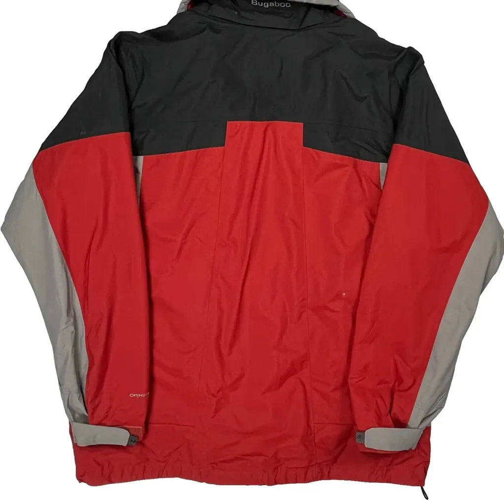 Columbia Ski Jacket - Large Red Polyester