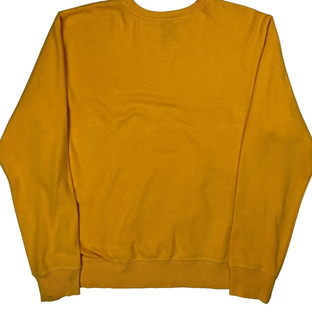 The North Face Sweatshirt - Large Yellow Cotton