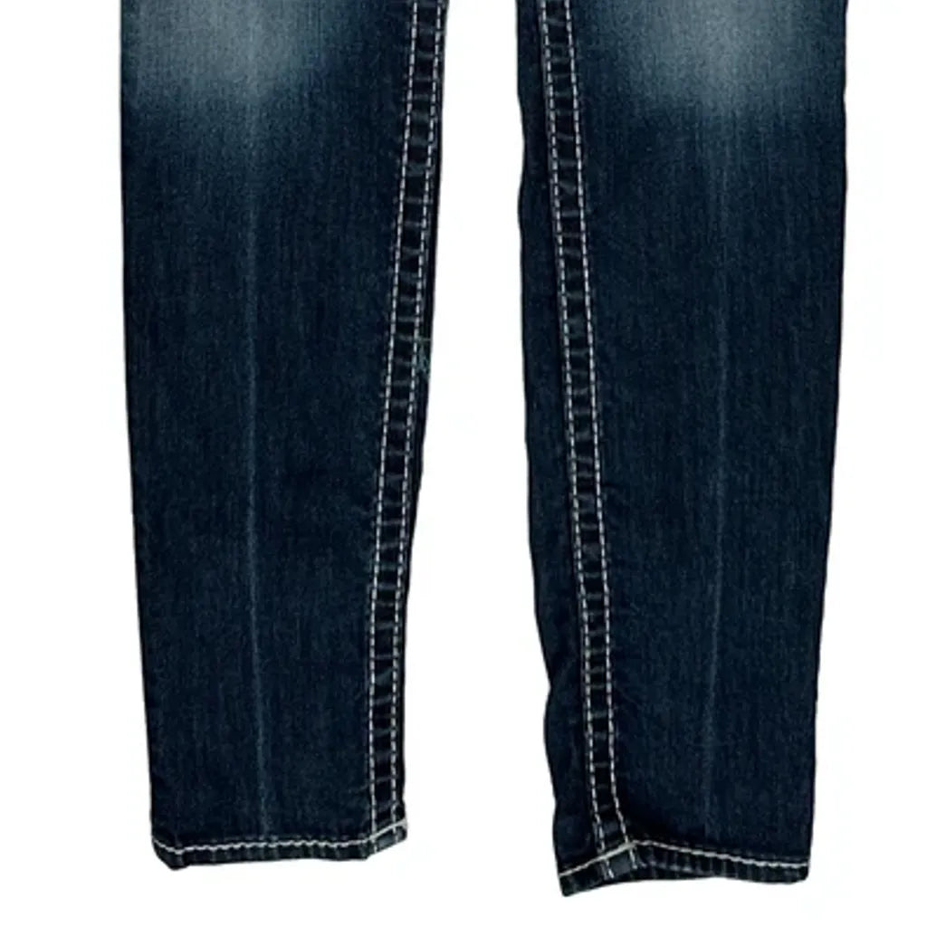 True Religion Skinny Jeans - 28W US 2 Dark Wash Denim