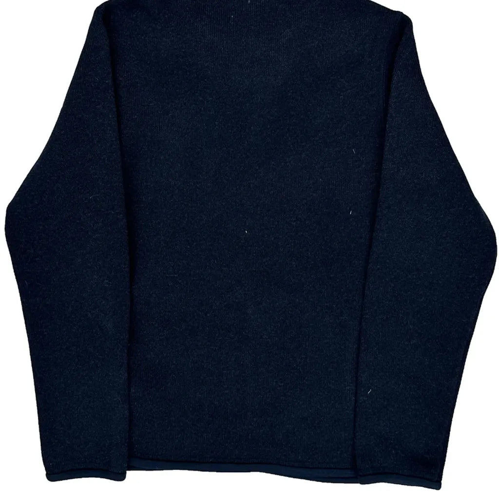 Patagonia Fleece Jacket - Large Navy Polyester