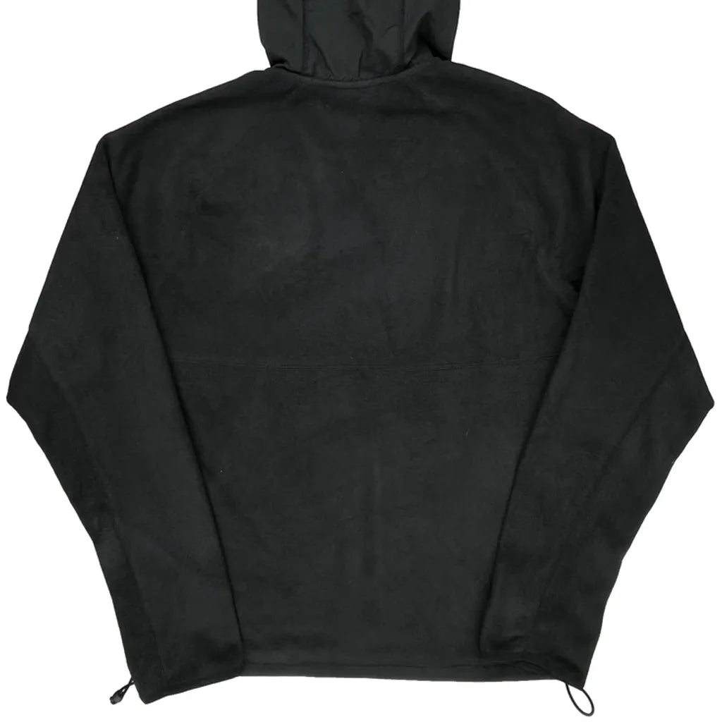 Nike Fleece Jacket - Small Black Polyester