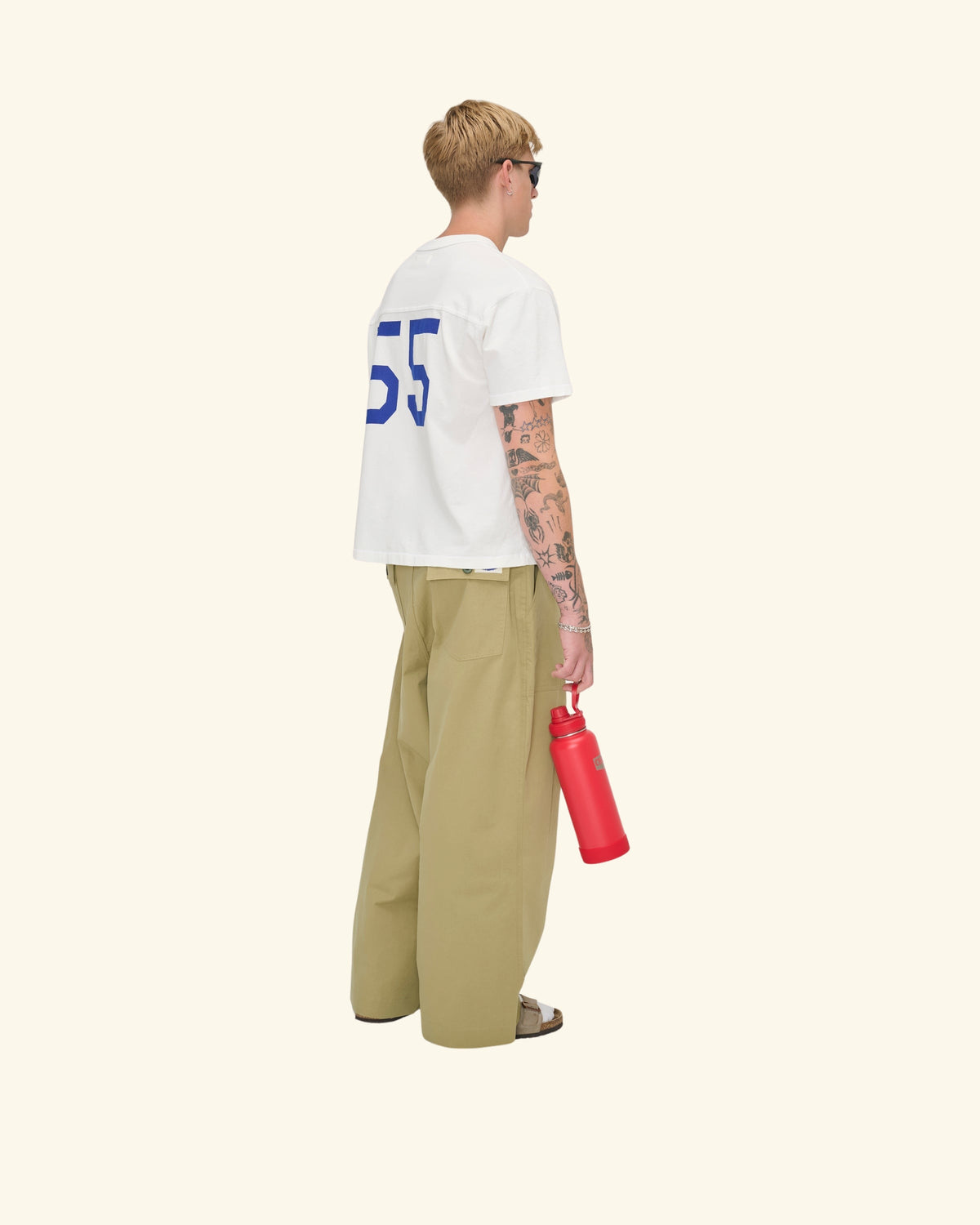 Twill Parachute Pants (Cactus Green)