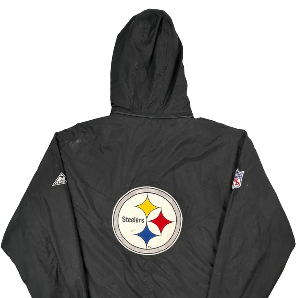 Steelers Nfl Football Jacket - XL Black Polyester