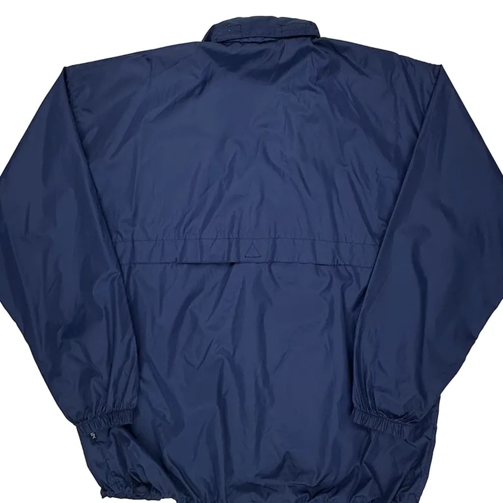 Puma Windbreaker - Large Blue Polyester