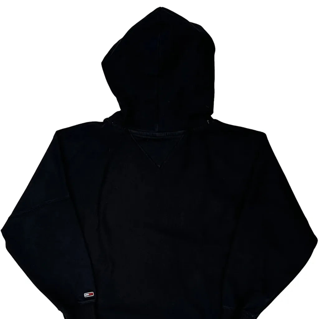 Tommy Jeans Hoodie - Small Black Cotton