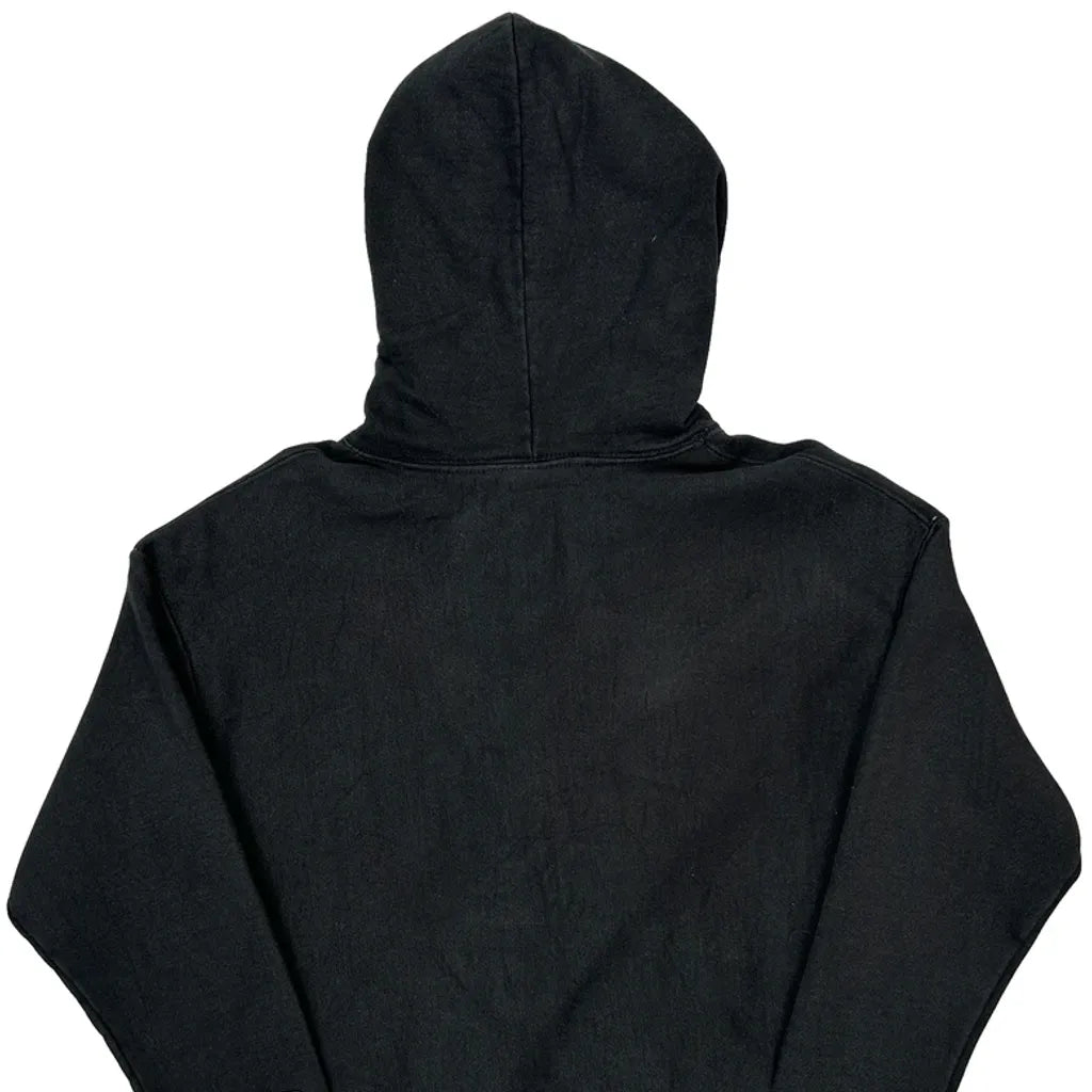 Reverse Weave Champion Hoodie - Large Black Cotton