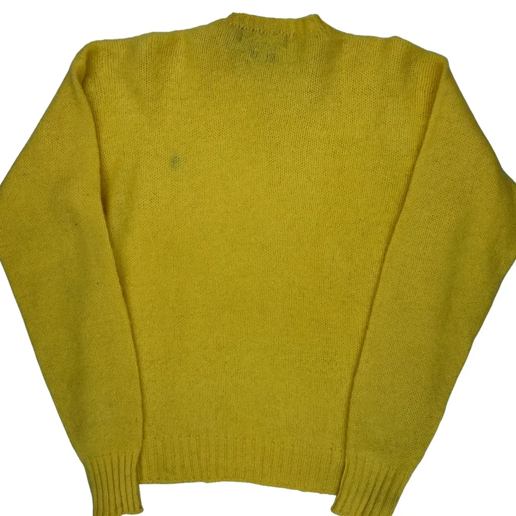 Polo By Ralph Lauren Sweater - Medium Yellow Wool