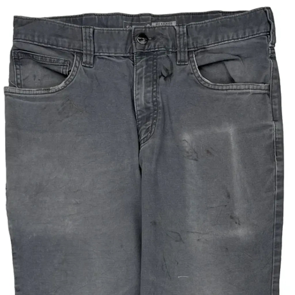 Carhartt Cargo Pants - 32W 29L Gray Cotton