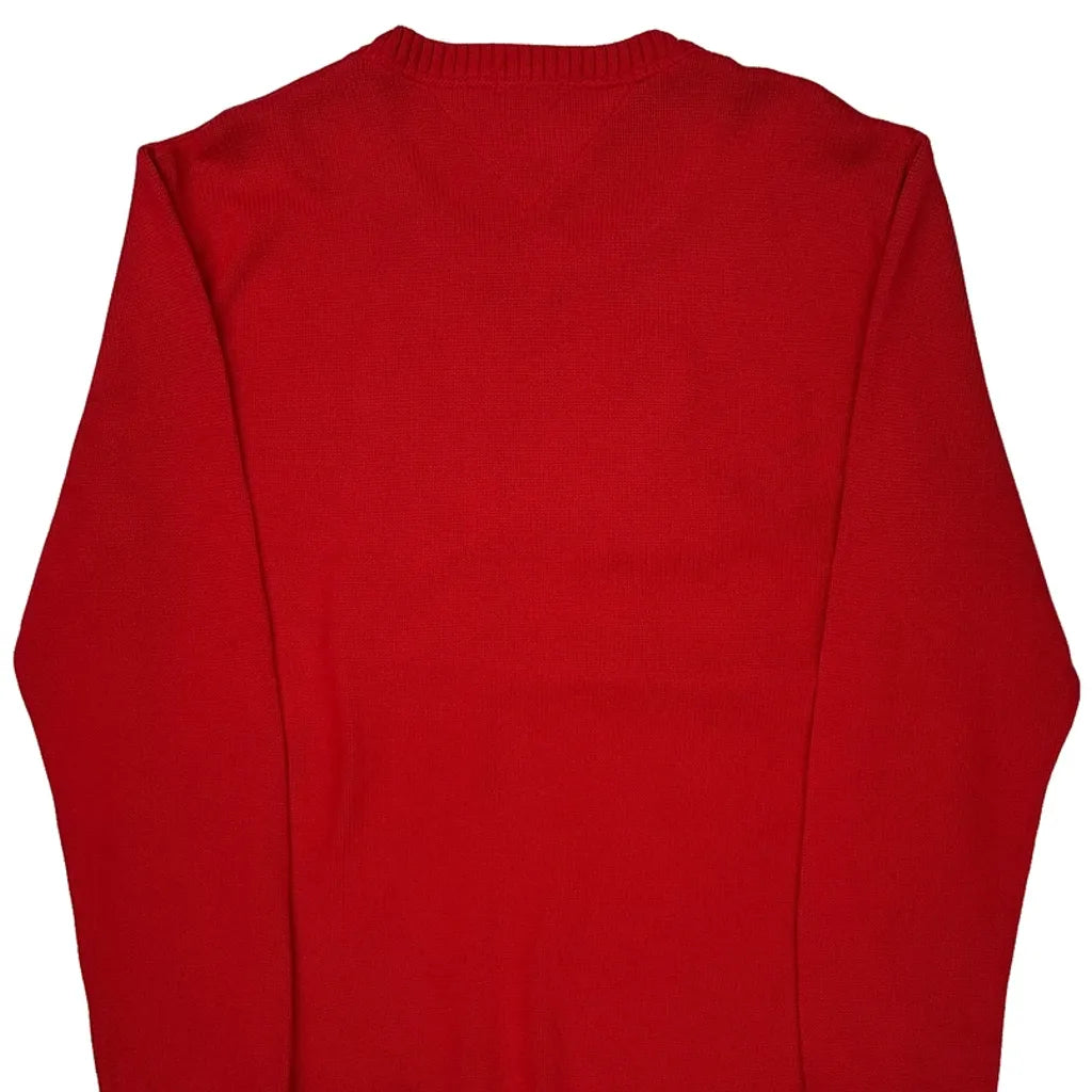 Tommy Jeans Sweater - XL Red Cotton