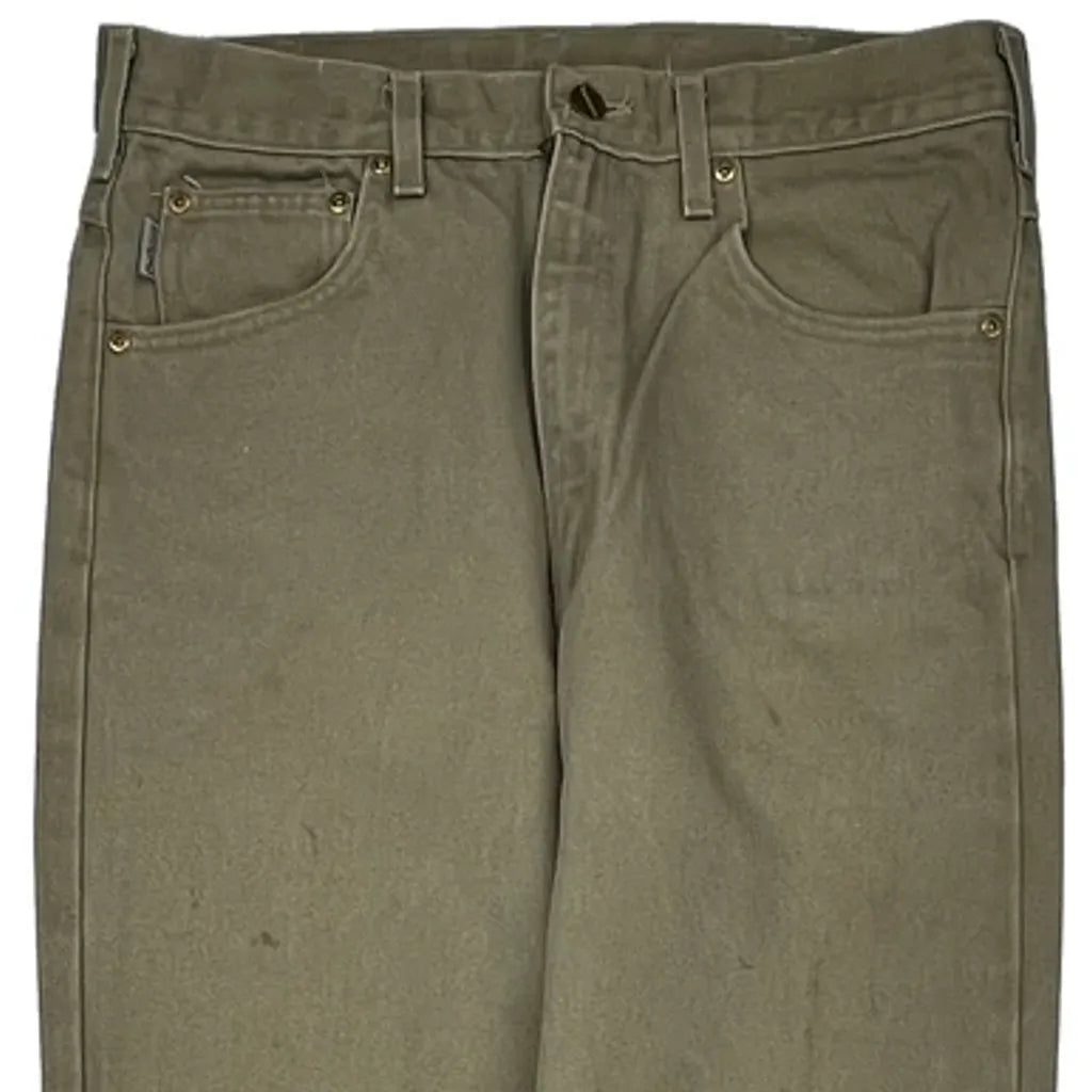 Carhartt B161 Tan Pants - 32W 36L Beige Cotton