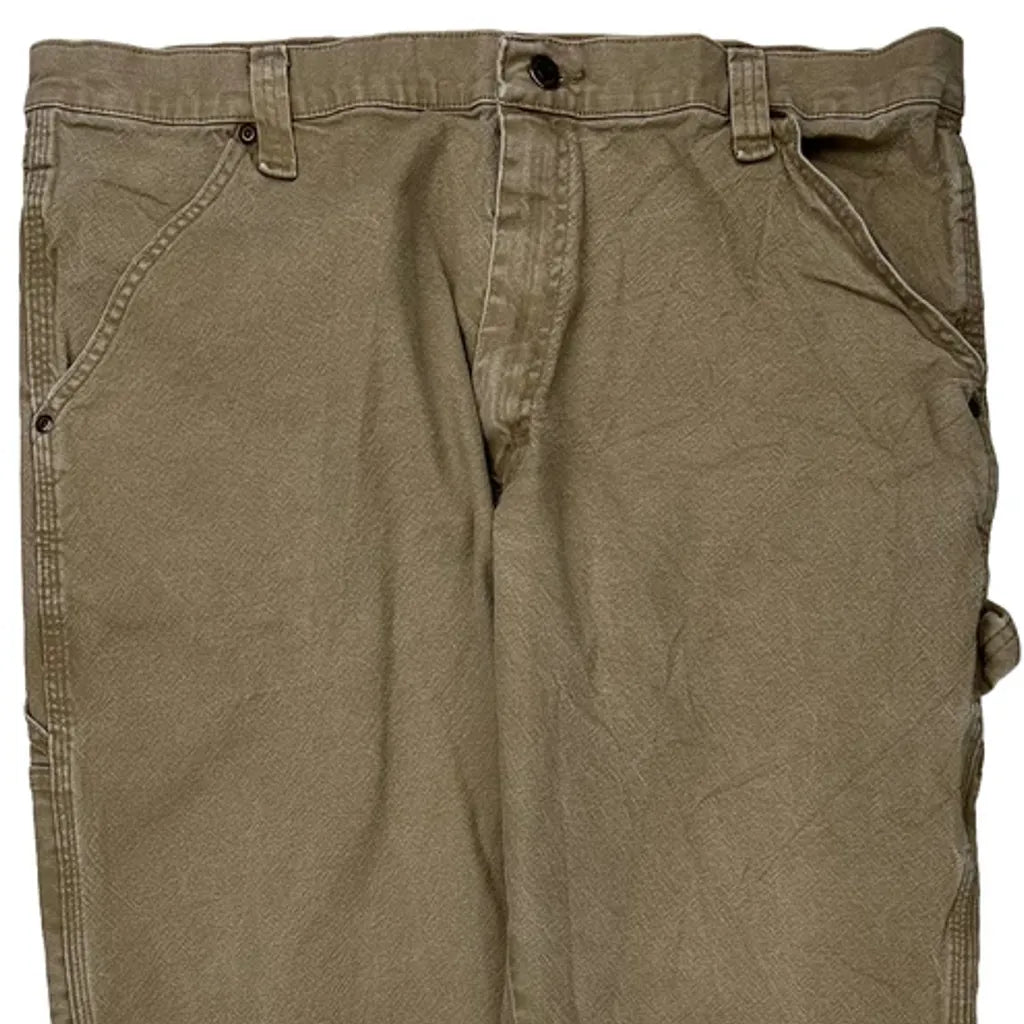 Wrangler Carpenter Pants - 36W 30L Brown Cotton