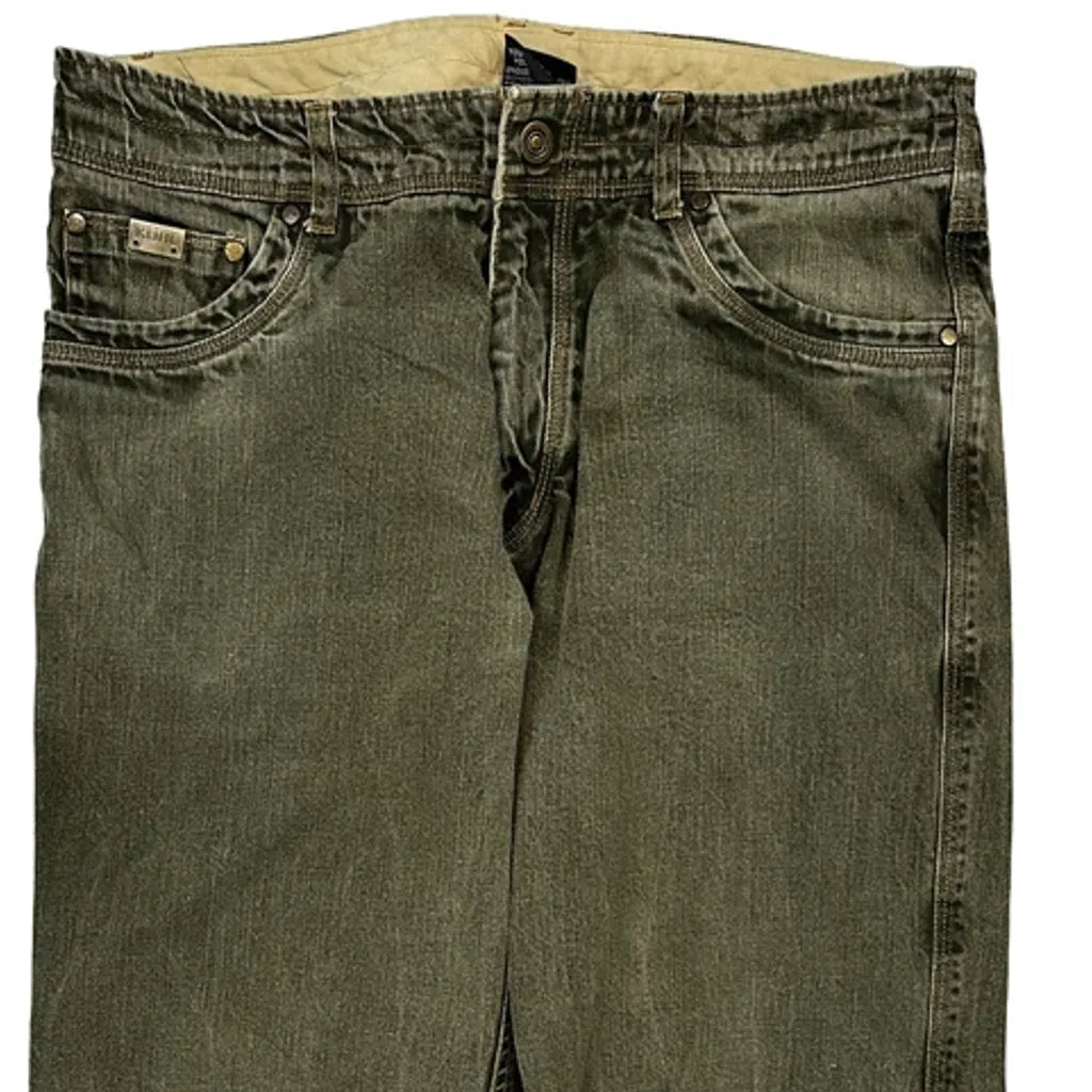 Kuhl Knee Darts Pants - 34W 31L Green Cotton