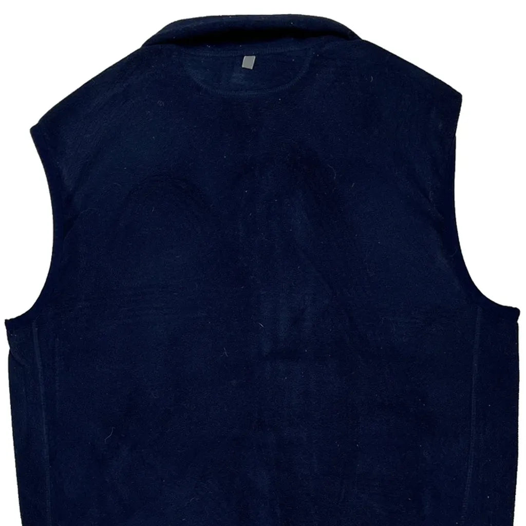 Polo By Ralph Lauren Fleece Vest - Small Navy Polyester