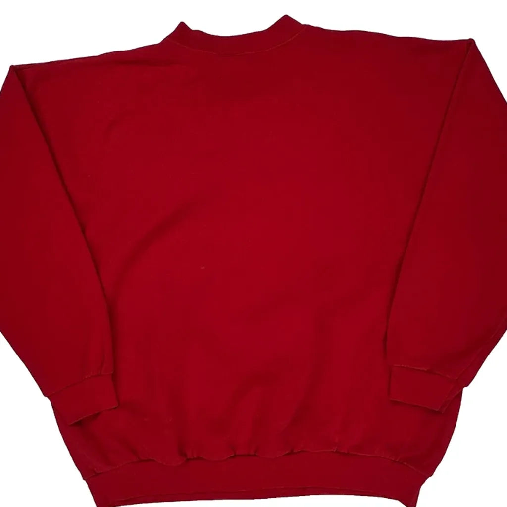 Made In USA Disney Mickie Mouse Sweatshirt - XL Red Cotton Blend