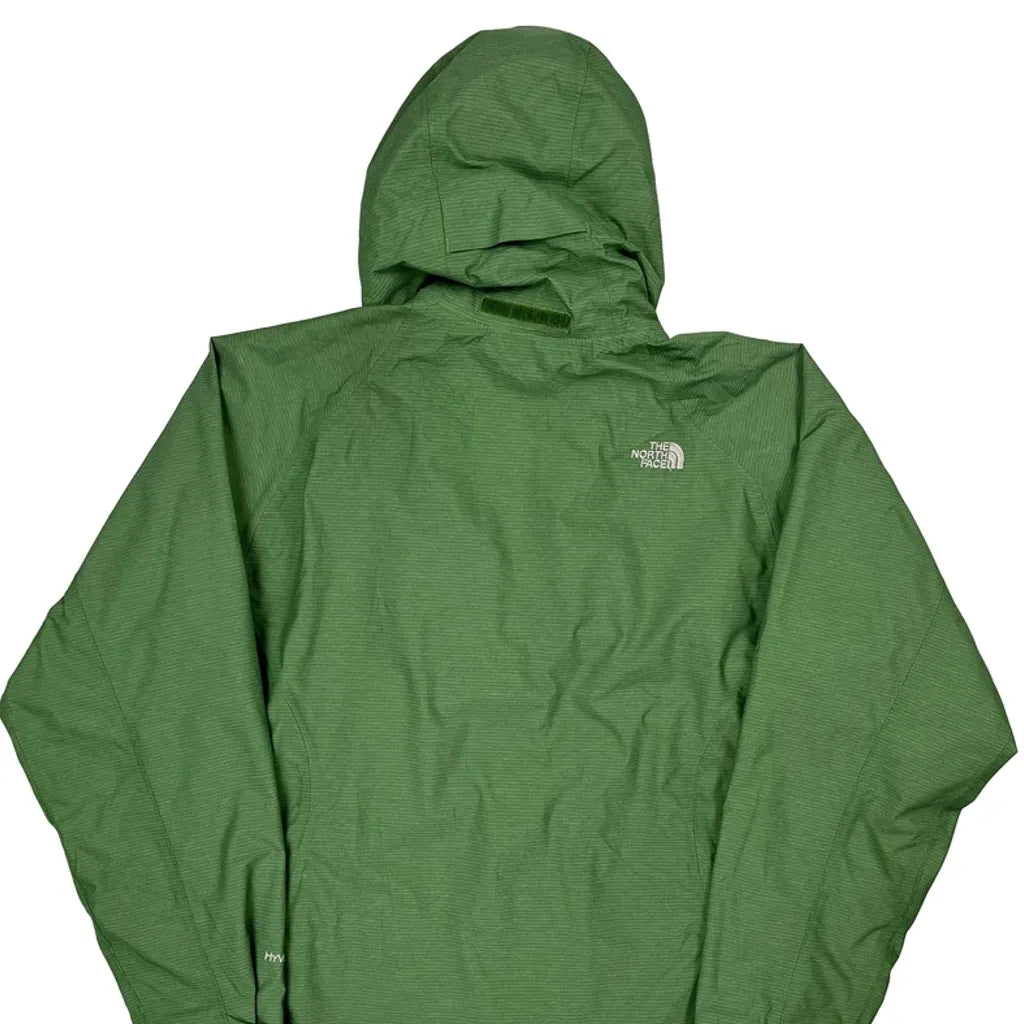 The North Face Waterproof Jacket - Large Green Polyester