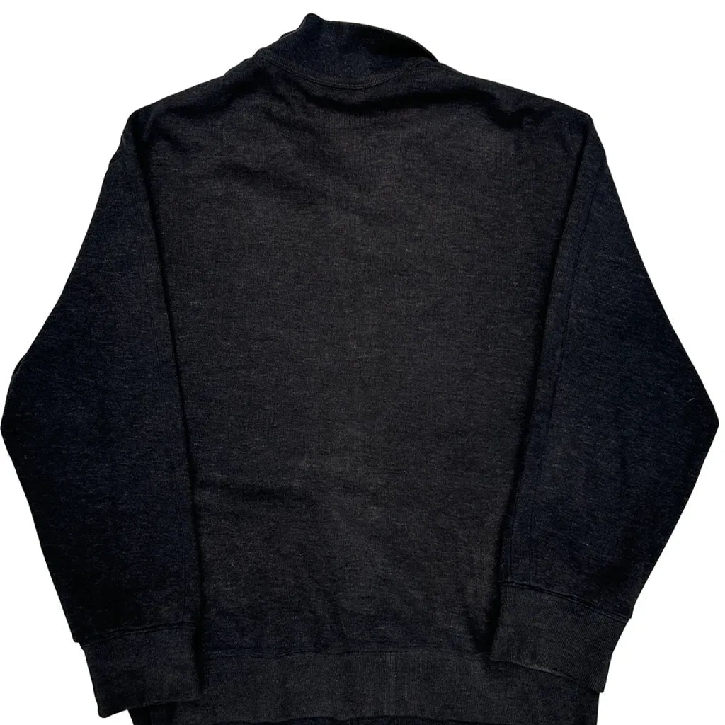 Polo By Ralph Lauren Zip Up - XL Gray Cotton Blend