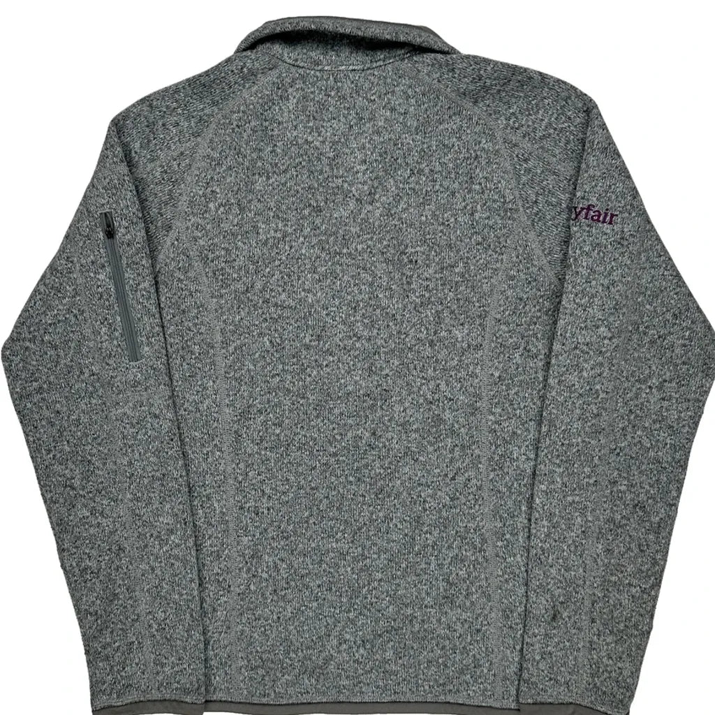 Wayfair Logo On Sleeve Patagonia Fleece - Small Gray Polyester
