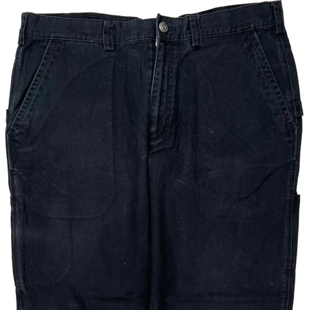 Duluth Cargo Pants - 36W 30L Black Cotton