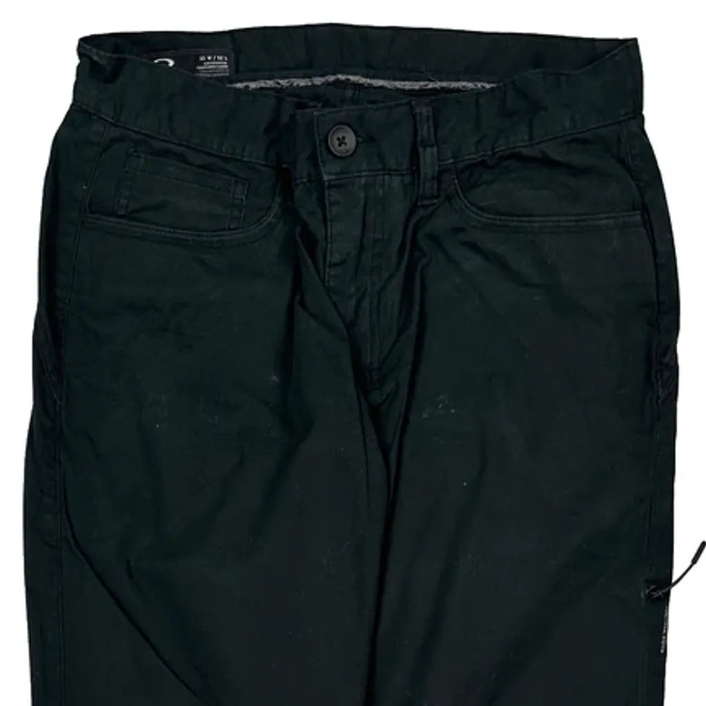 Oakley Slim Pants - 30W 32L Black Cotton