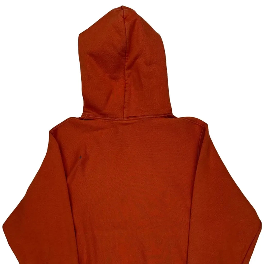 Reverse Weave Champion Hoodie - Small Red Cotton