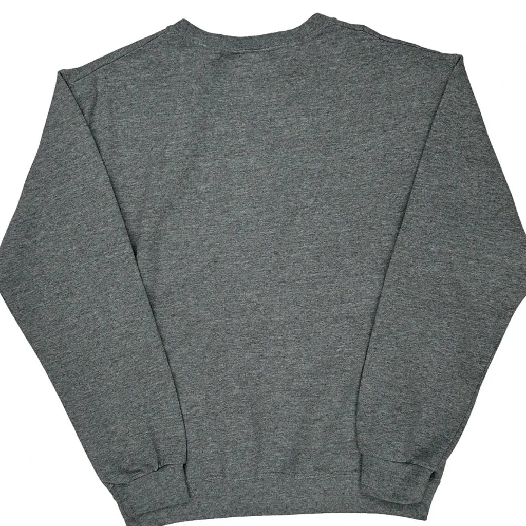 Disney Mickey Mouse Sweatshirt - Small Gray Cotton Blend