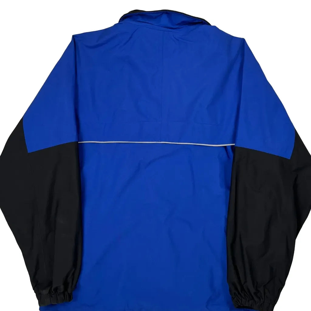 Nike Windbreaker - Large Blue Polyester