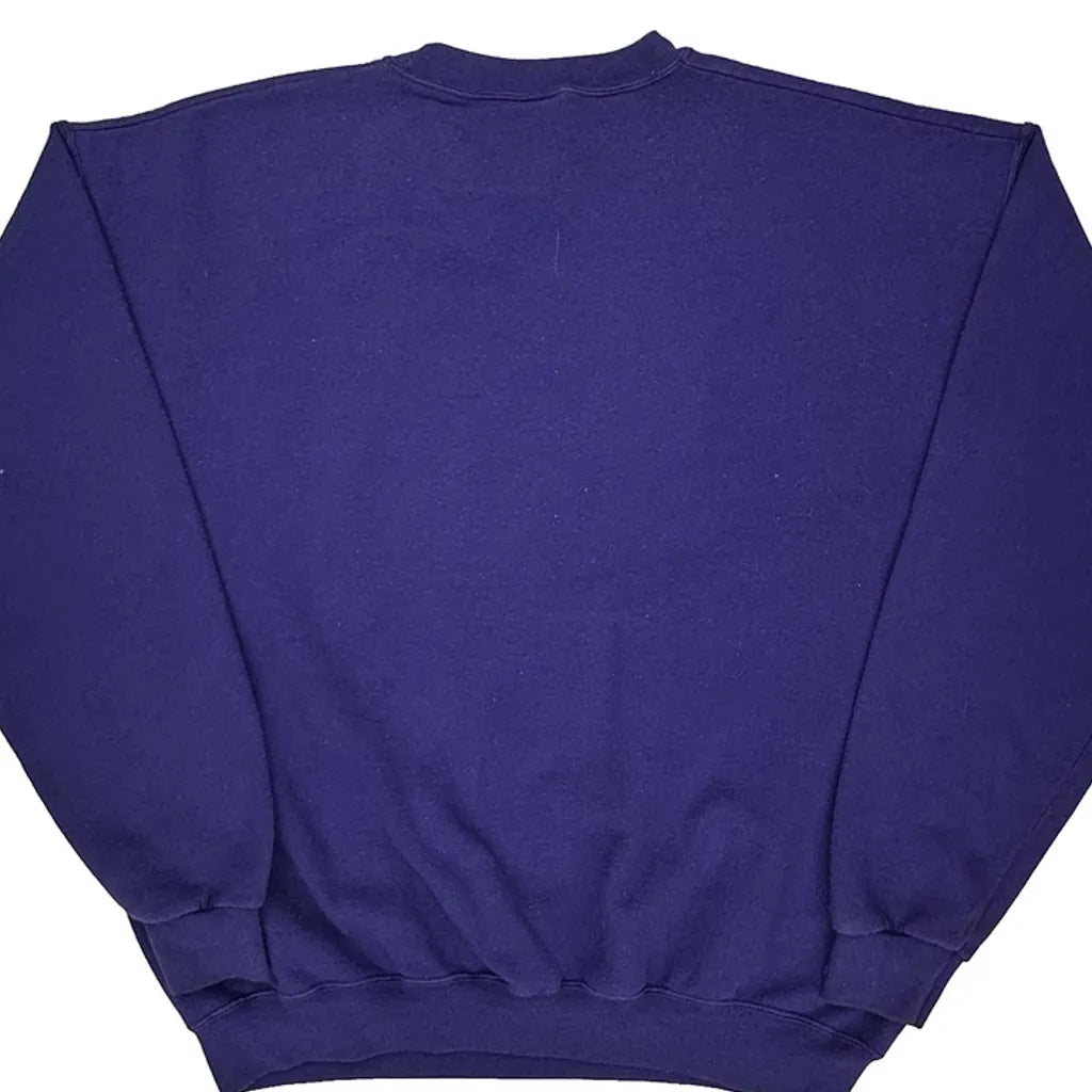 University Of Washington Huskies 20/20 Sport College Sweatshirt - XL Purple Cotton