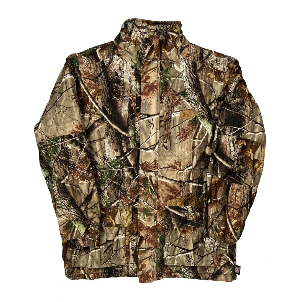Sports Afield Camo Jacket - Medium Camo Polyester