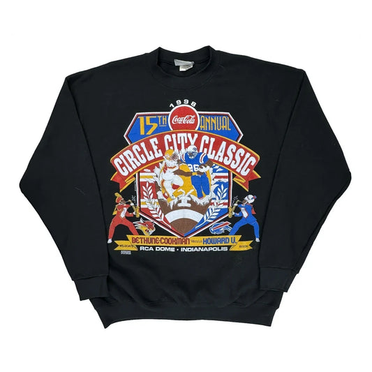 1998 Circle City Classic Lee Graphic Sweatshirt - XL Black Cotton