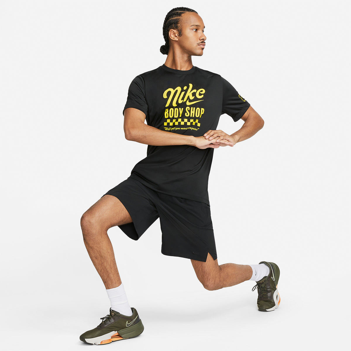 Nike Dri-FIT Body Shop Logo Maglietta Black