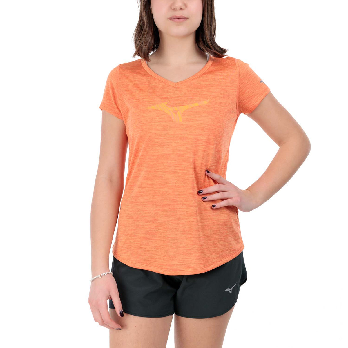 Mizuno Impulse Core Maglietta Nasturtium