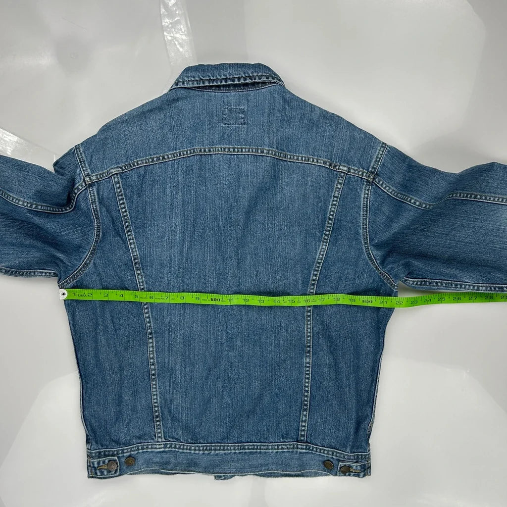 Lee Denim Jacket - Large Blue Denim
