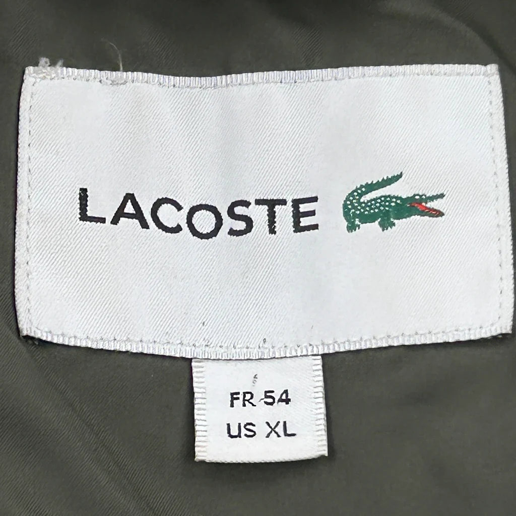 Lacoste Puffer - XL Green Polyester
