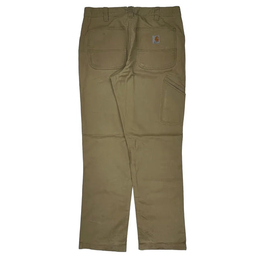 Carhartt Carpenter Pants - 32W 33L Khaki Cotton