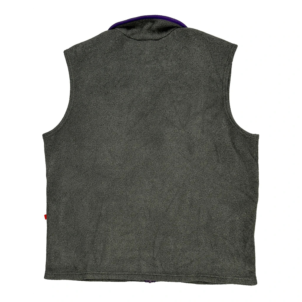 Patagonia Fleece Vest - Large Gray Polyester
