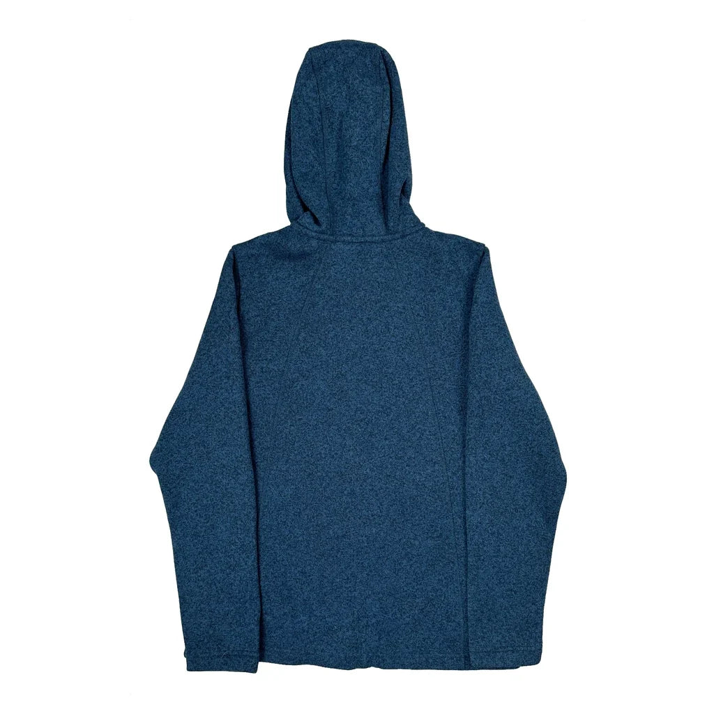 The North Face Hoodie - Large Blue Polyester