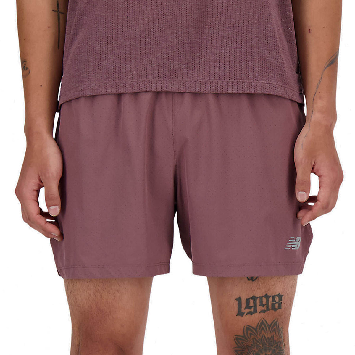 New Balance Run Specialist 5in Pantaloncini Licorice