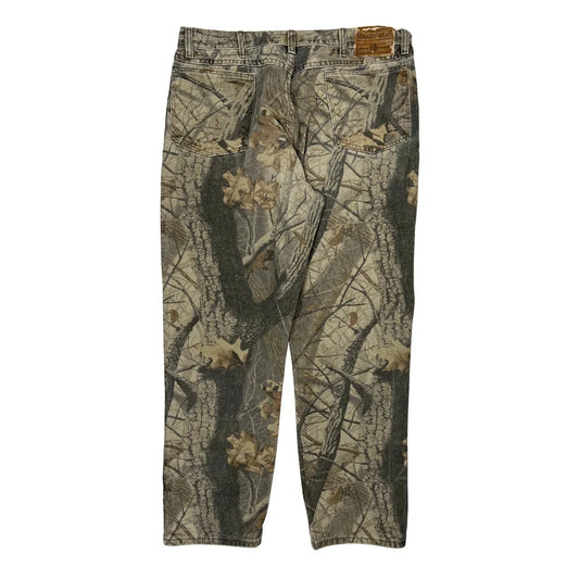 Ruggadier Camo Cargo Pants - 35W 32L Camo Cotton