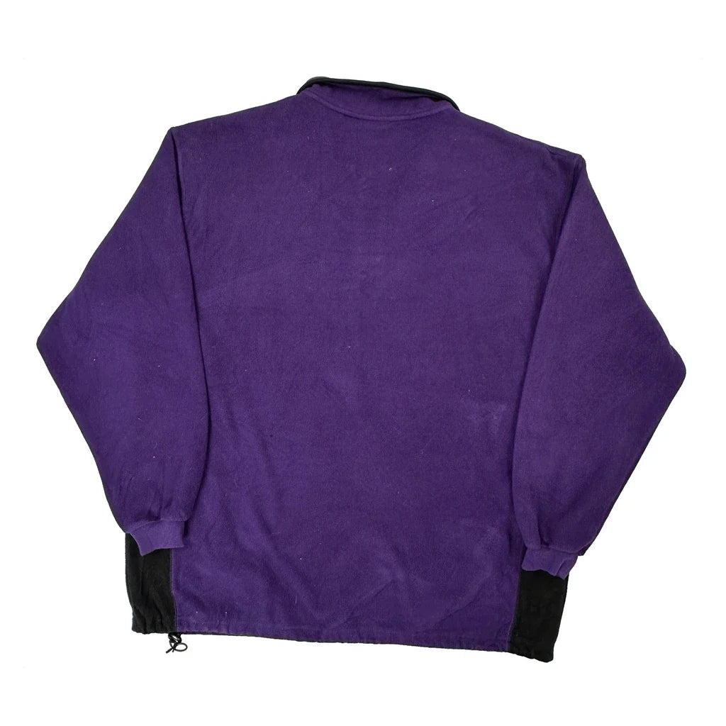 Baltimore Ravens Nfl Football 1/4 Zip - 3XL Purple Polyester