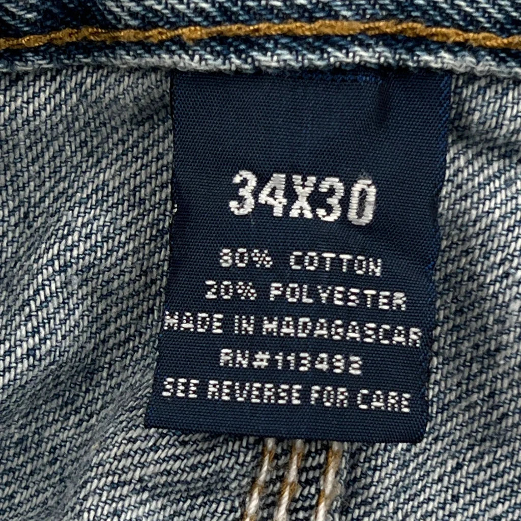 Unbranded Carpenter Jeans - 34W 30L Blue Cotton Blend