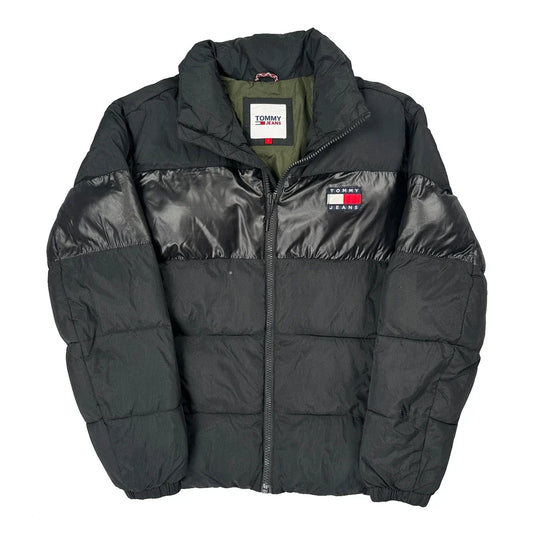 Tommy Jeans Puffer - Large Black Polyester
